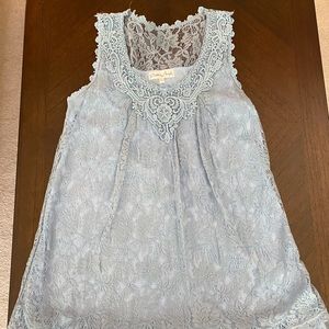 Pretty Angle Blue Top